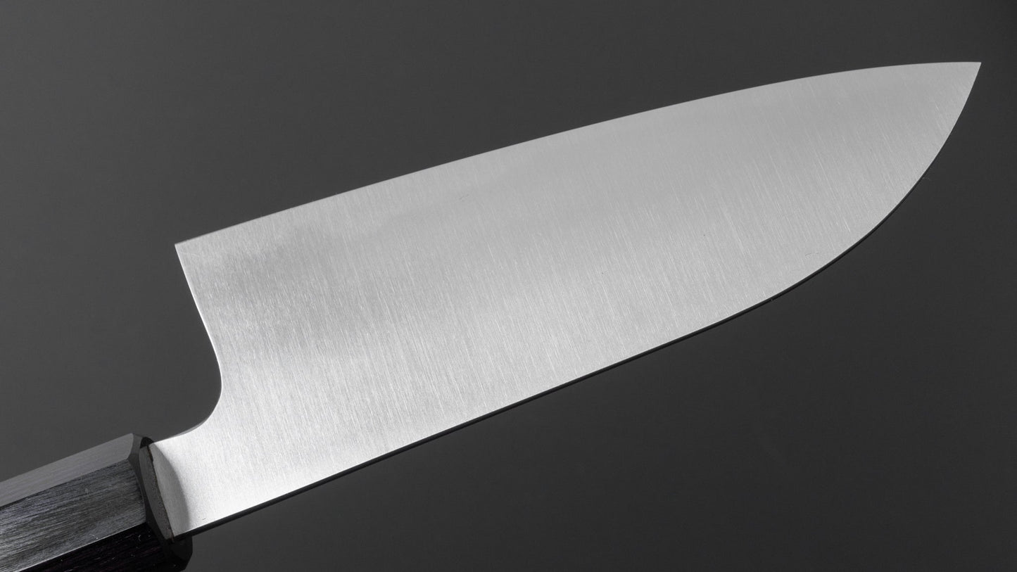 Takada no Hamono White #2 HH Hanabi Santoku 135mm Rosewood Handle - HITOHIRA