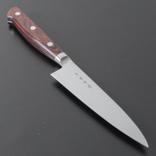 Hitohira KH Stainless Petty 120mm Imitation Mahogany Handle - HITOHIRA