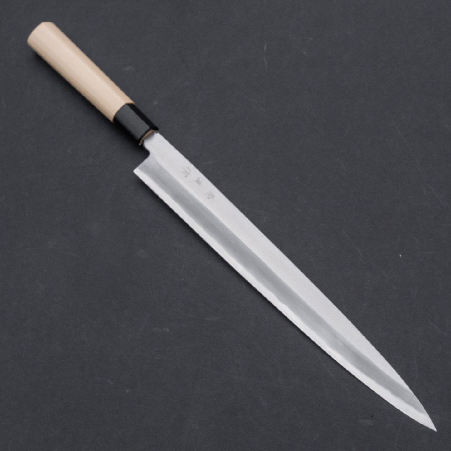 Morihei Yoshitomo Yanagiba 300mm Poplar Handle | HITOHIRA