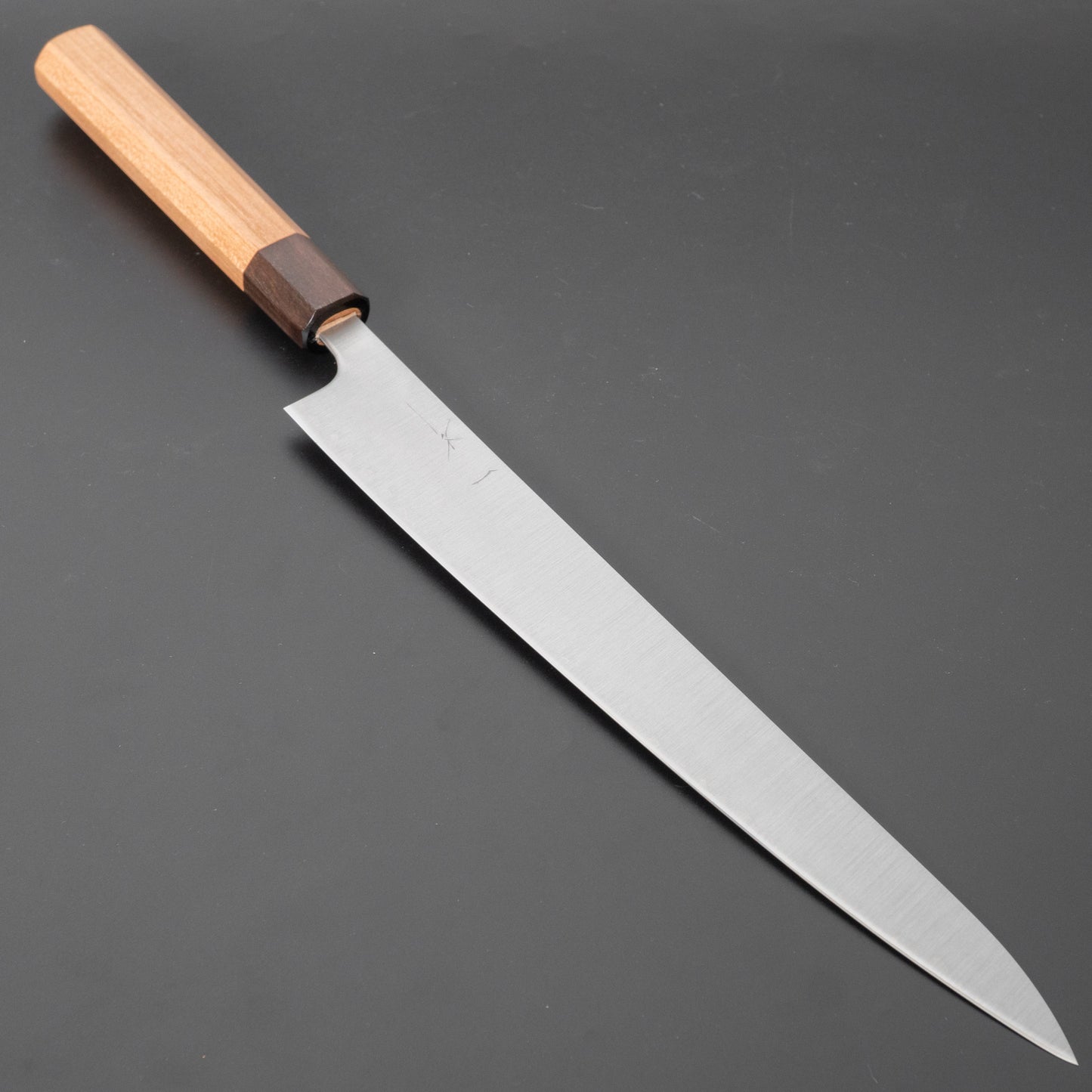 Hitohira Futana SB Migaki Sujihiki 270mm Cherry Wood Handle - HITOHIRA