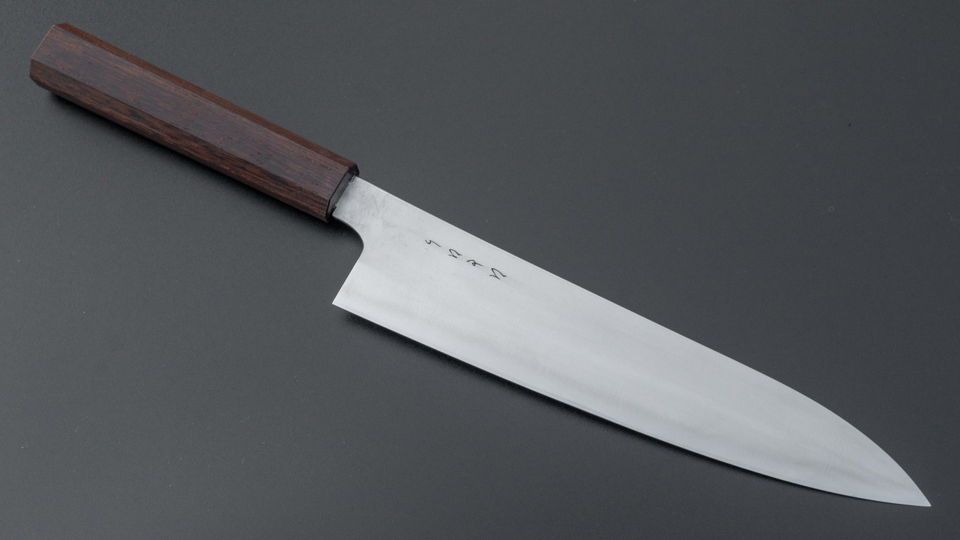 Hitohira KH Stainless Gyuto 210mm Wenge Handle (Mono) | HITOHIRA