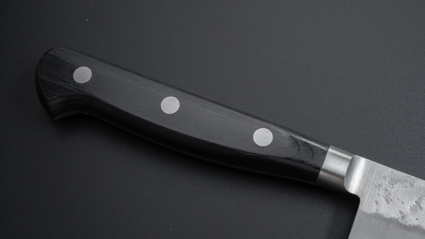 Hitohira Futana S3 Nashiji Sujihiki 240mm Pakka Handle (Yo) - HITOHIRA