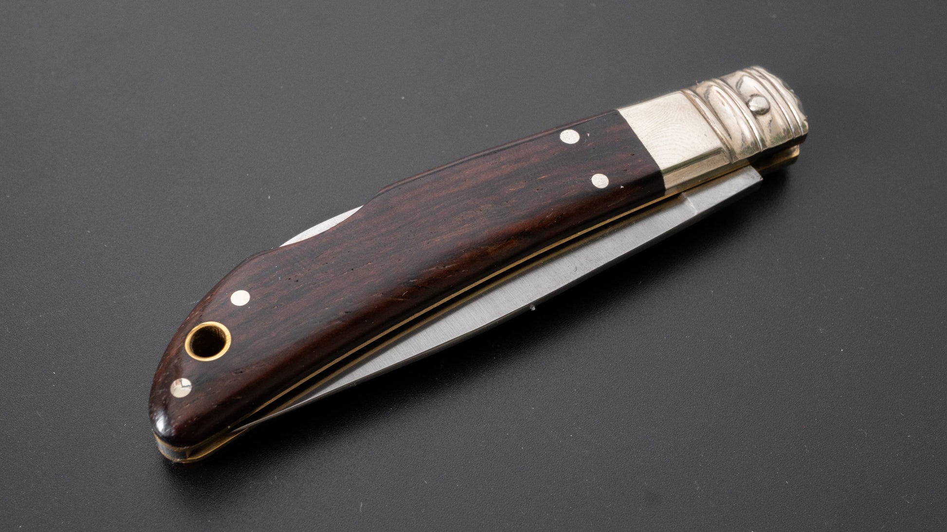 TOX City Folding Knife 60mm Cocobolo Handle - HITOHIRA