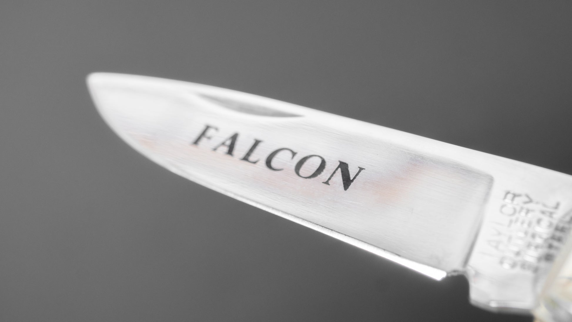 Taylor Cutlery FALCON Folding Knife 55mm Elk Horn Handle - HITOHIRA