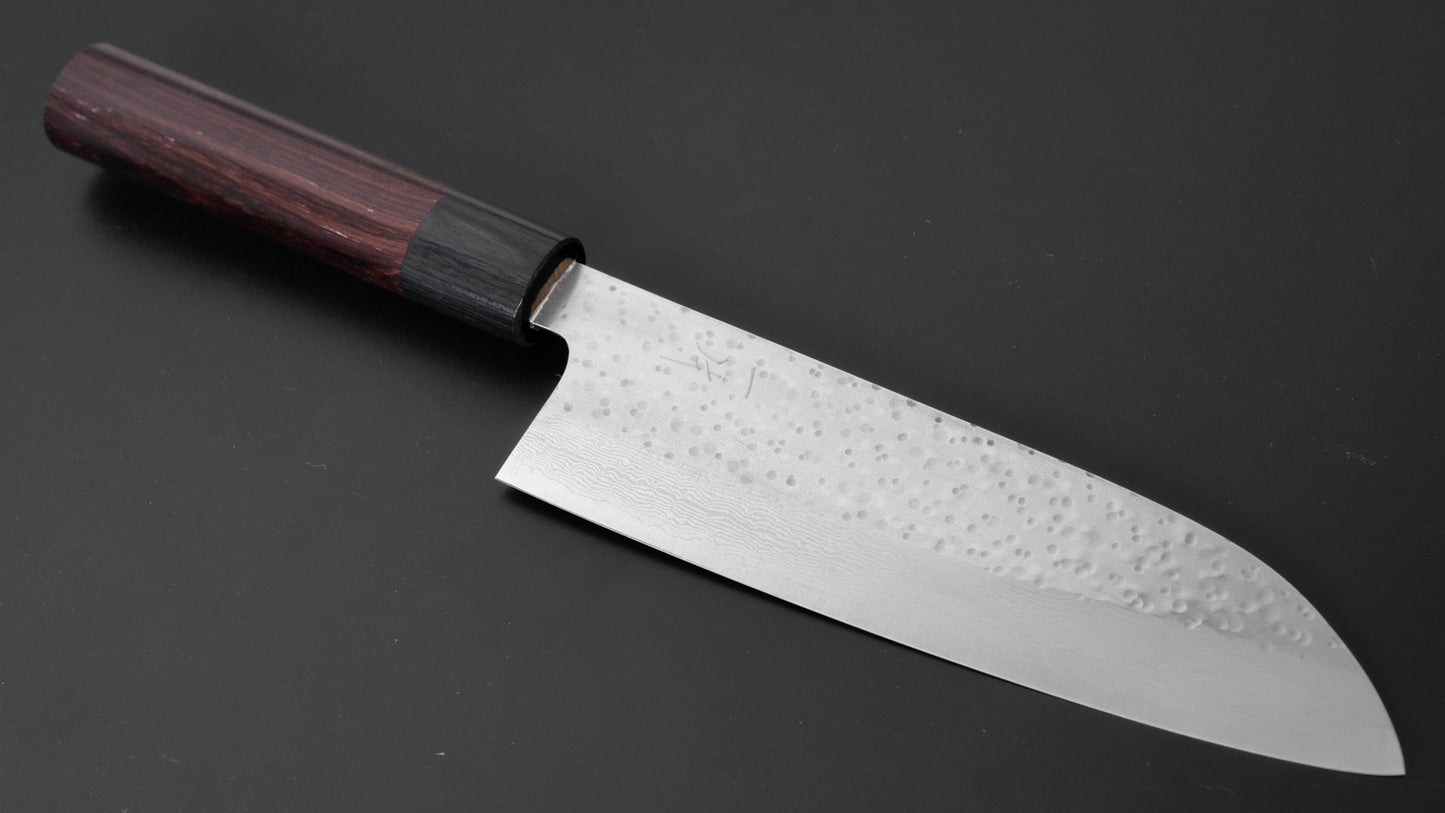 Hitohira STK V10 Santoku 165mm Rosewood Handle - HITOHIRA