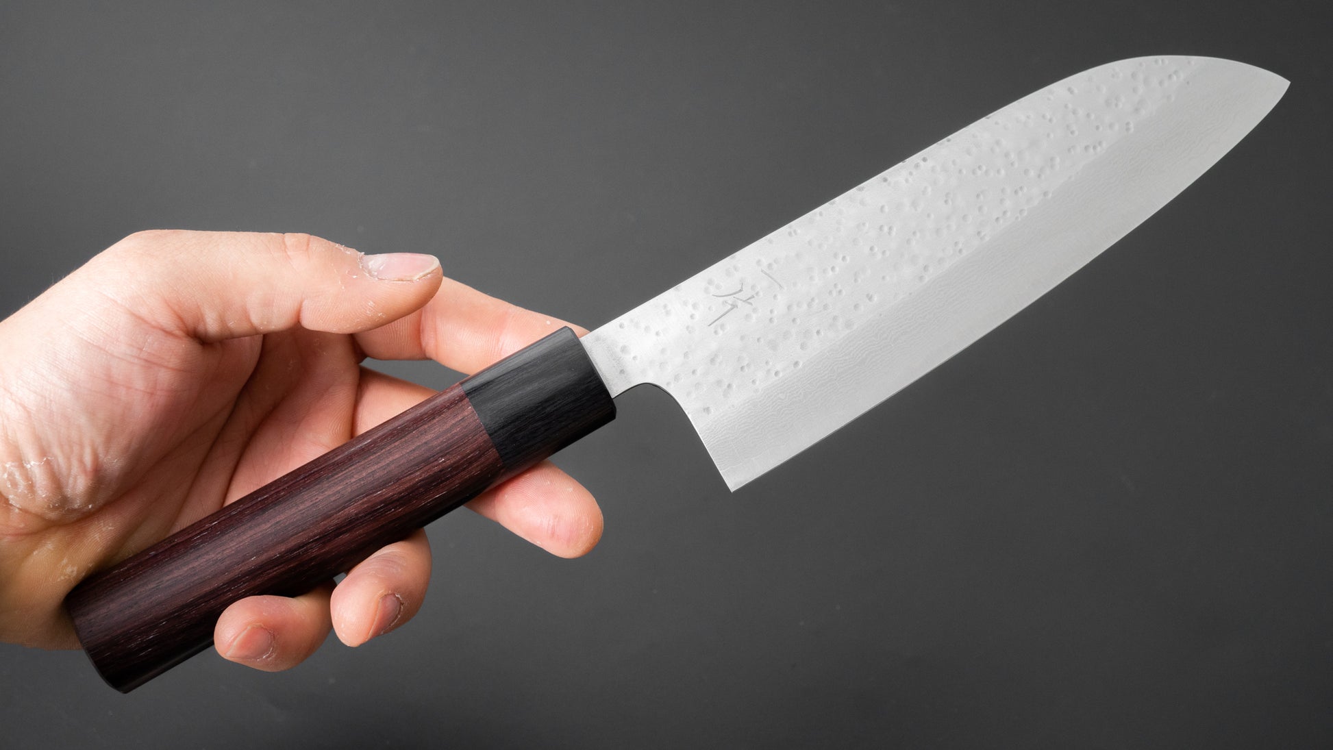 Hitohira STK V10 Santoku 165mm Rosewood Handle - HITOHIRA