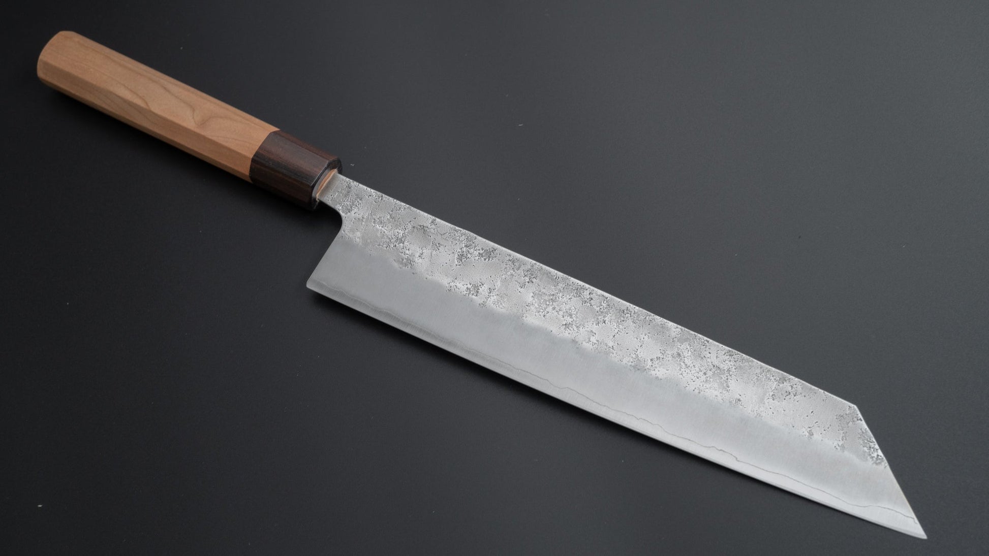 Hitohira Futana S3 Nashiji Kiritsuke Gyuto 240mm Cherry Wood Handle - HITOHIRA