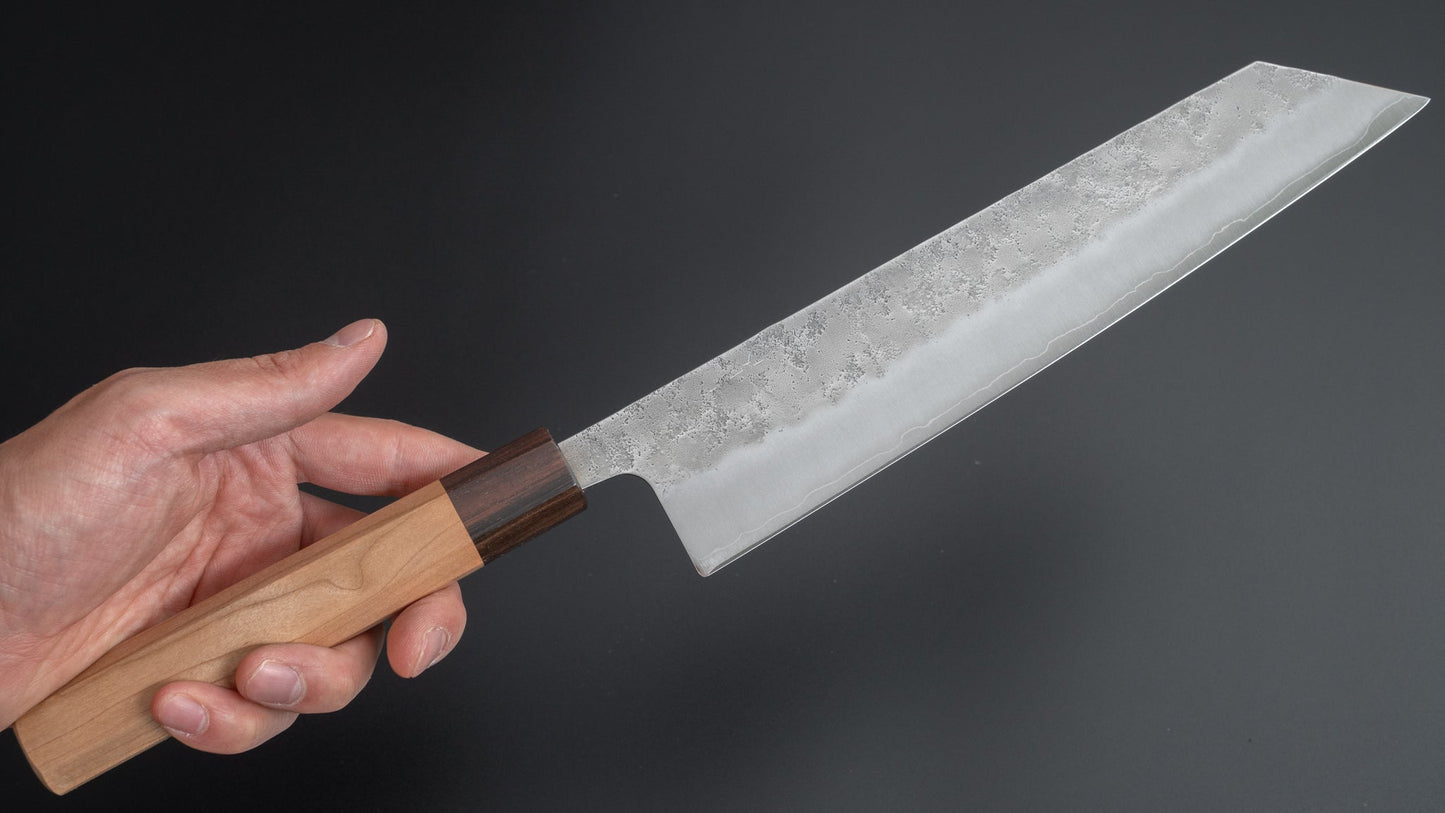 Hitohira Futana S3 Nashiji Kiritsuke Gyuto 240mm Cherry Wood Handle - HITOHIRA