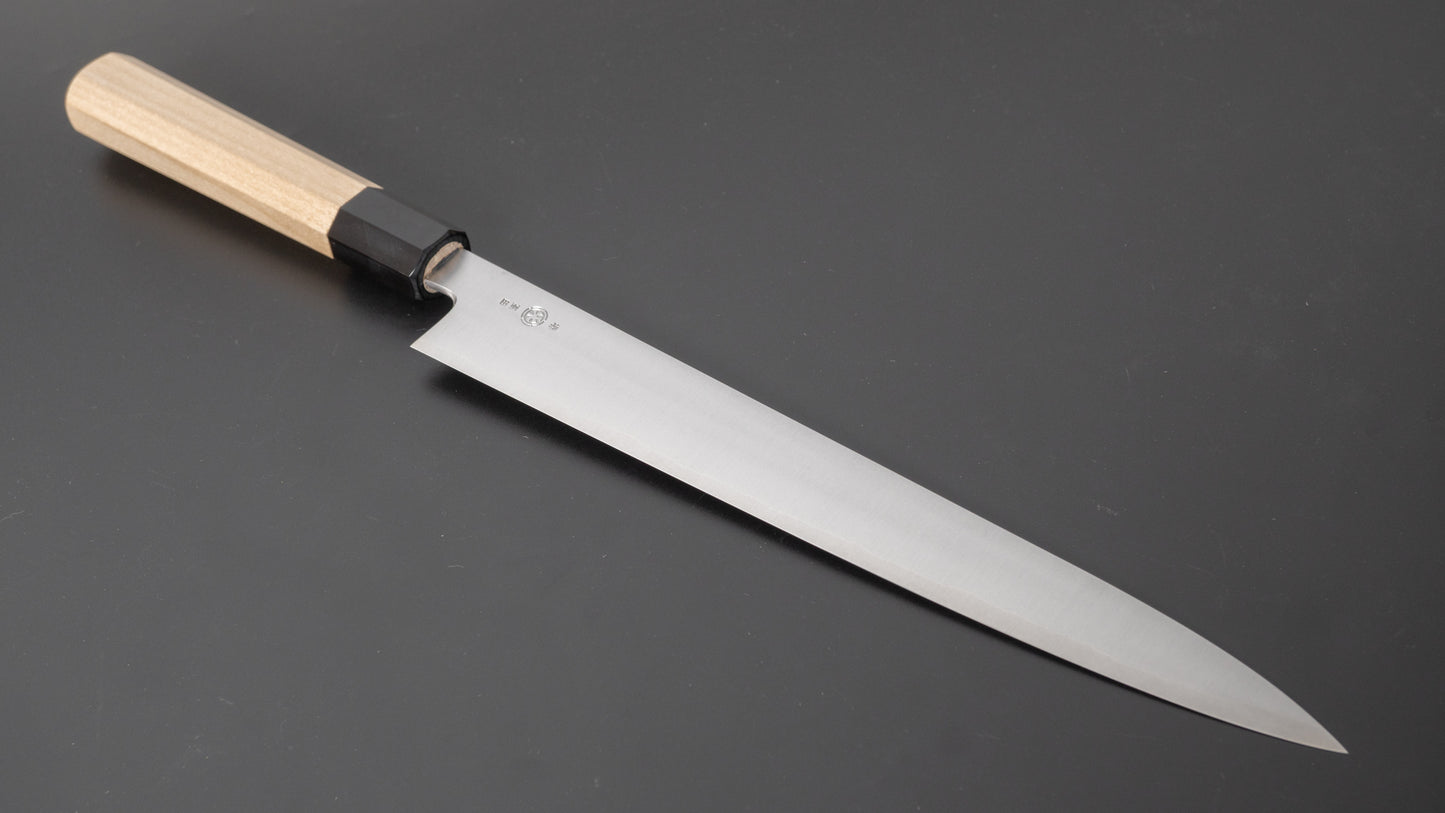 Takada no Hamono Silver #3 HH Sujihiki 270mm Ho Wood Handle - HITOHIRA