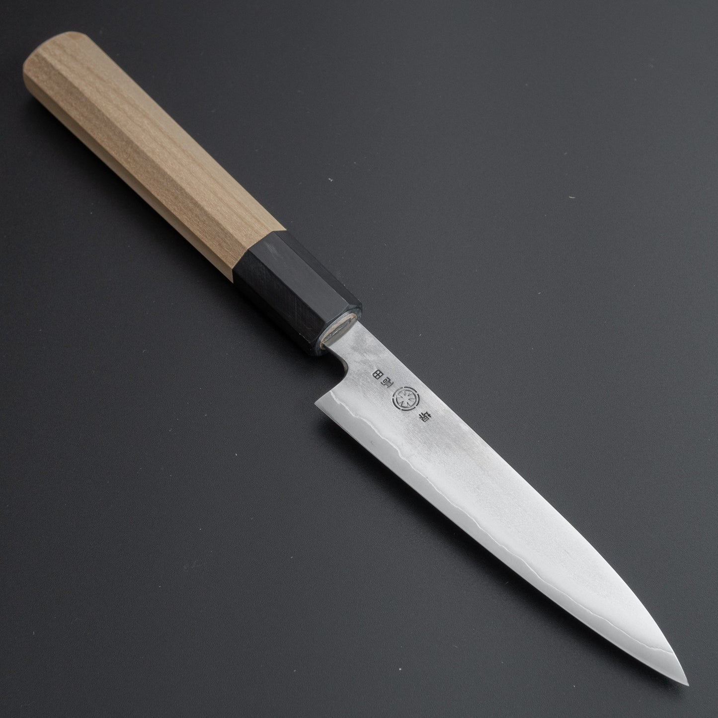 Takada no Hamono Silver #3 Suiboku Petty 135mm Ho Wood Handle - HITOHIRA