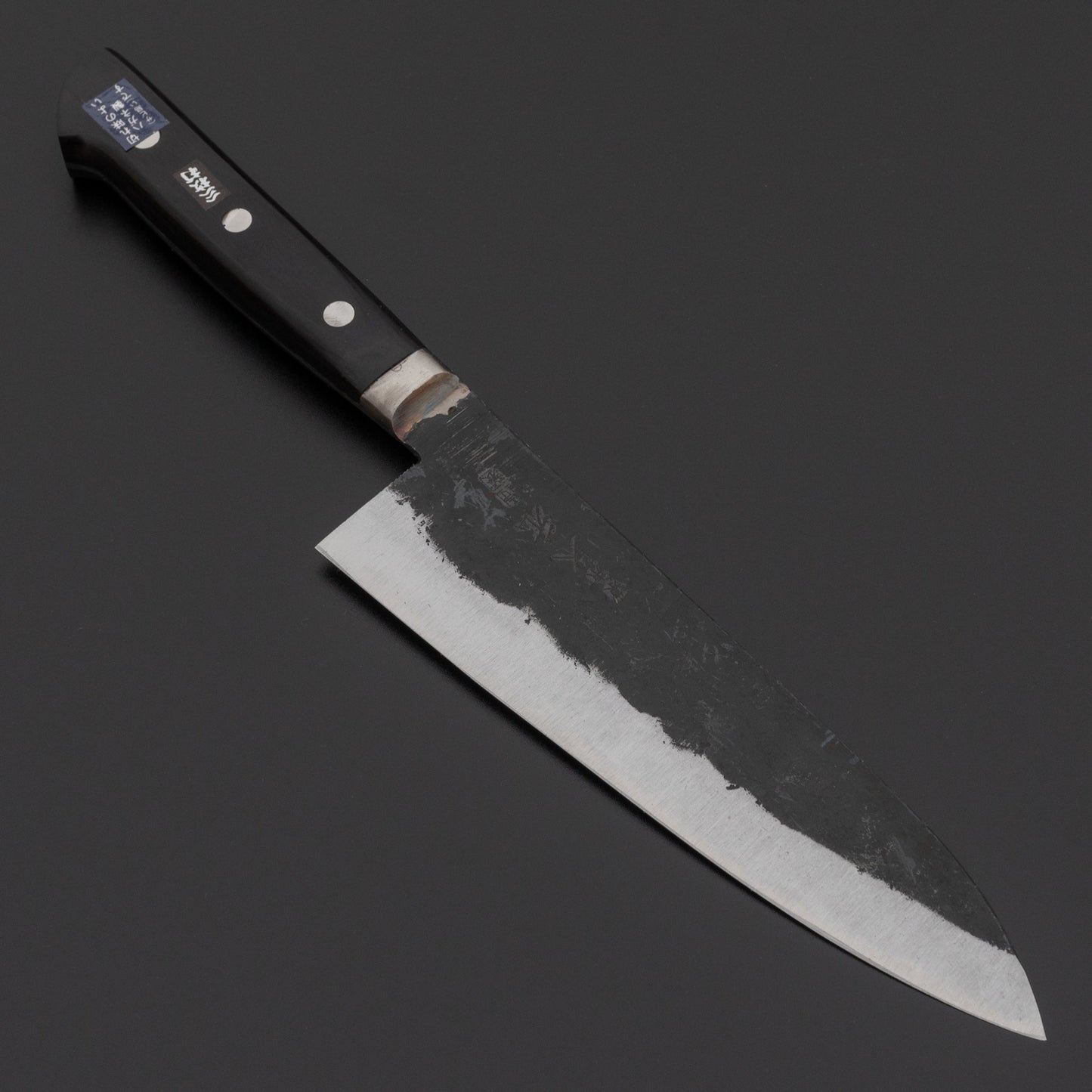 Morihei Hisamoto Kurouchi White #1 Gyuto 180mm Pakka Handle | HITOHIRA