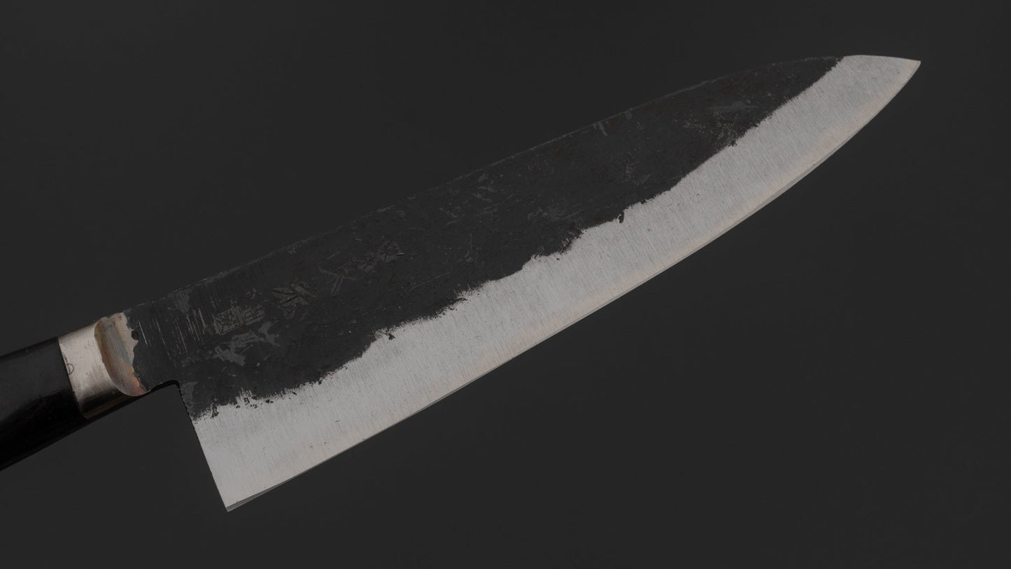 Morihei Hisamoto Kurouchi White #1 Gyuto 180mm Pakka Handle | HITOHIRA