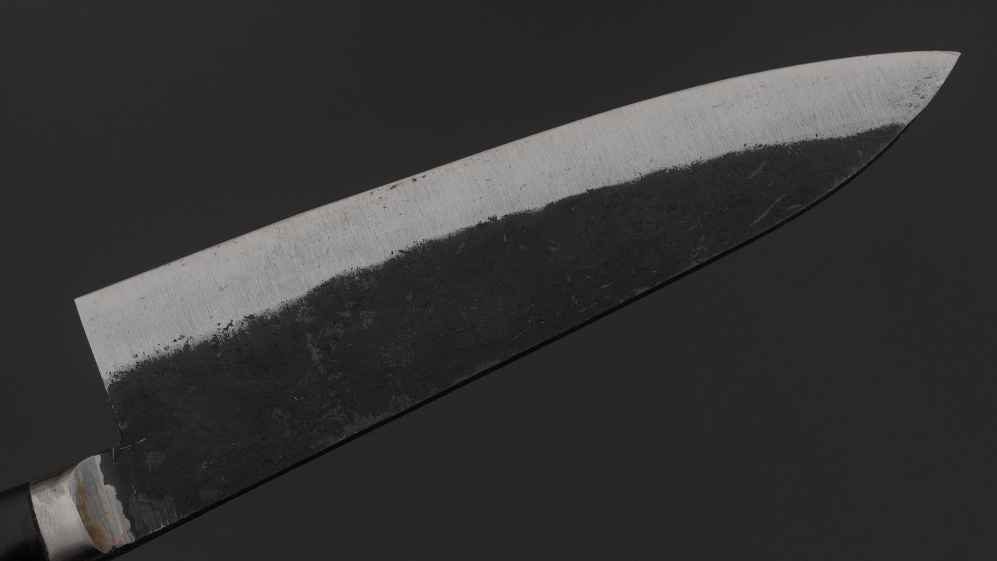 Morihei Hisamoto Kurouchi White #1 Gyuto 180mm Pakka Handle | HITOHIRA