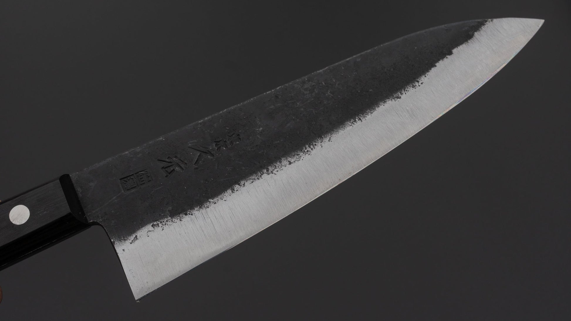 Morihei Hisamoto Kurouchi White #1 Gyuto 180mm Pakka Handle (No Bolster) | HITOHIRA