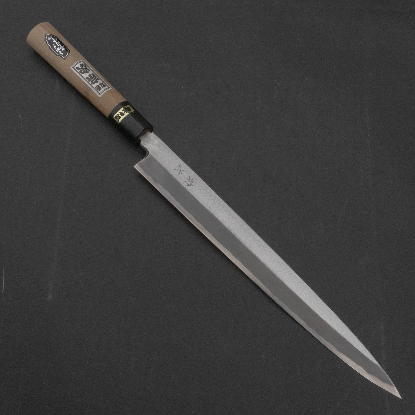 Morihei Munetsugu White #2 Yanagiba 300mm Ho Wood Handle (Fine Finish) | HITOHIRA