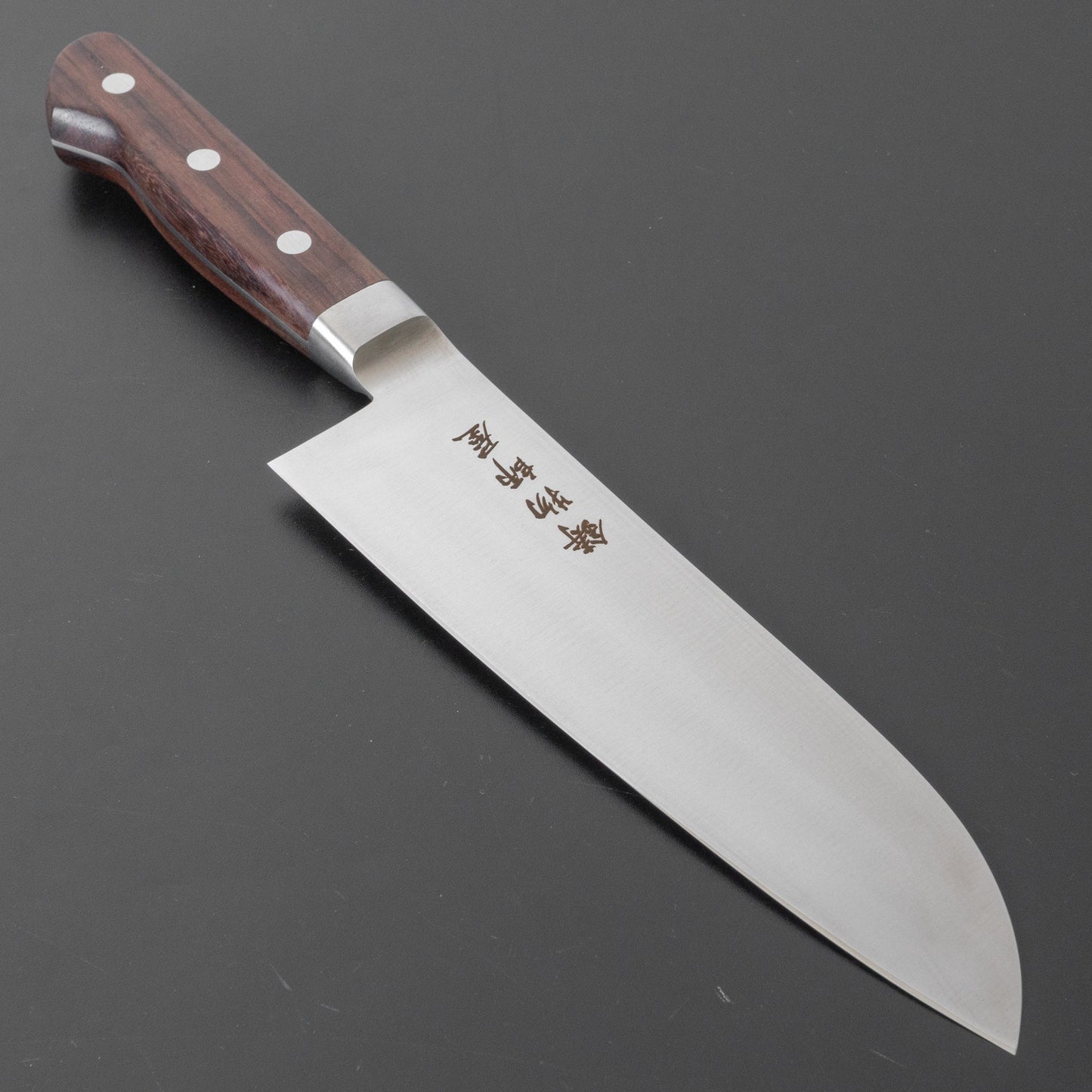 Hitohira Imojiya OKD VG-1 Santoku 170mm Rosewood Handle - HITOHIRA