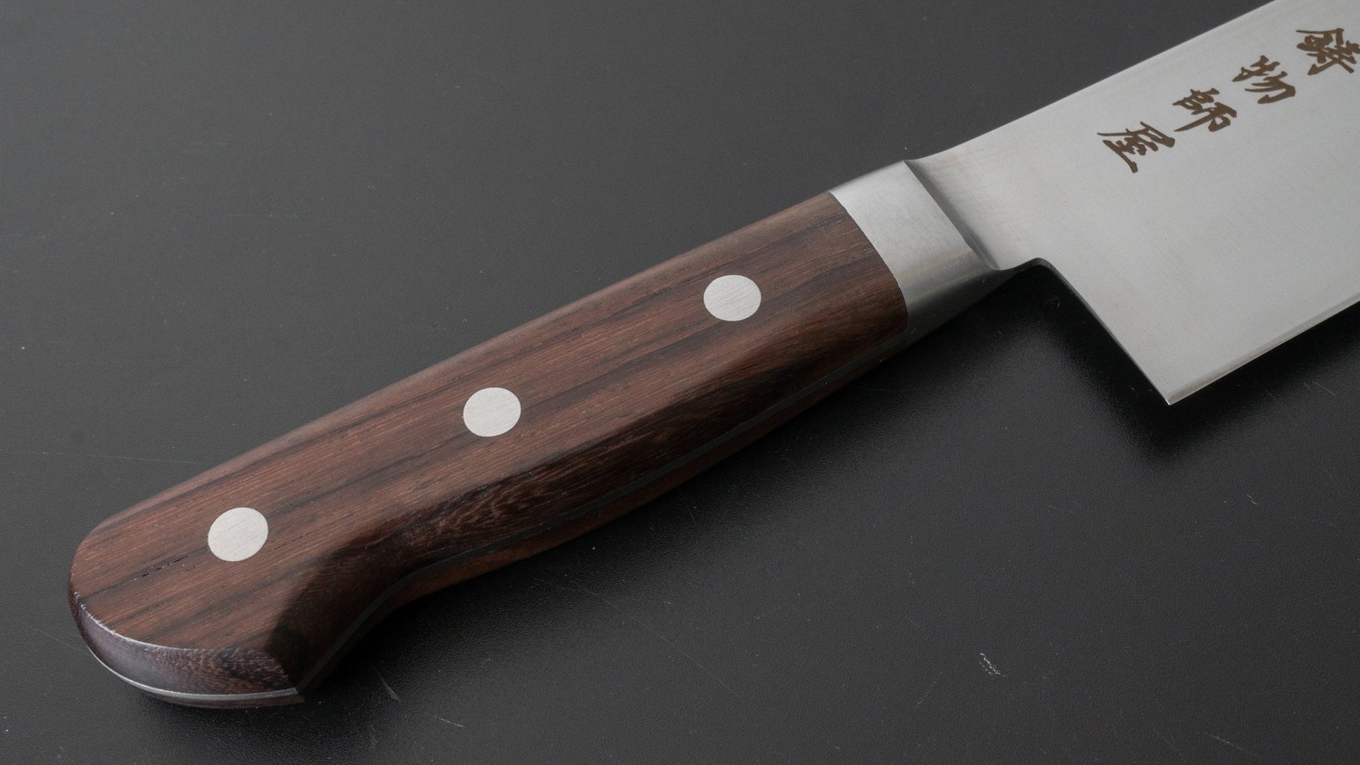 Hitohira Imojiya OKD VG-1 Santoku 170mm Rosewood Handle - HITOHIRA