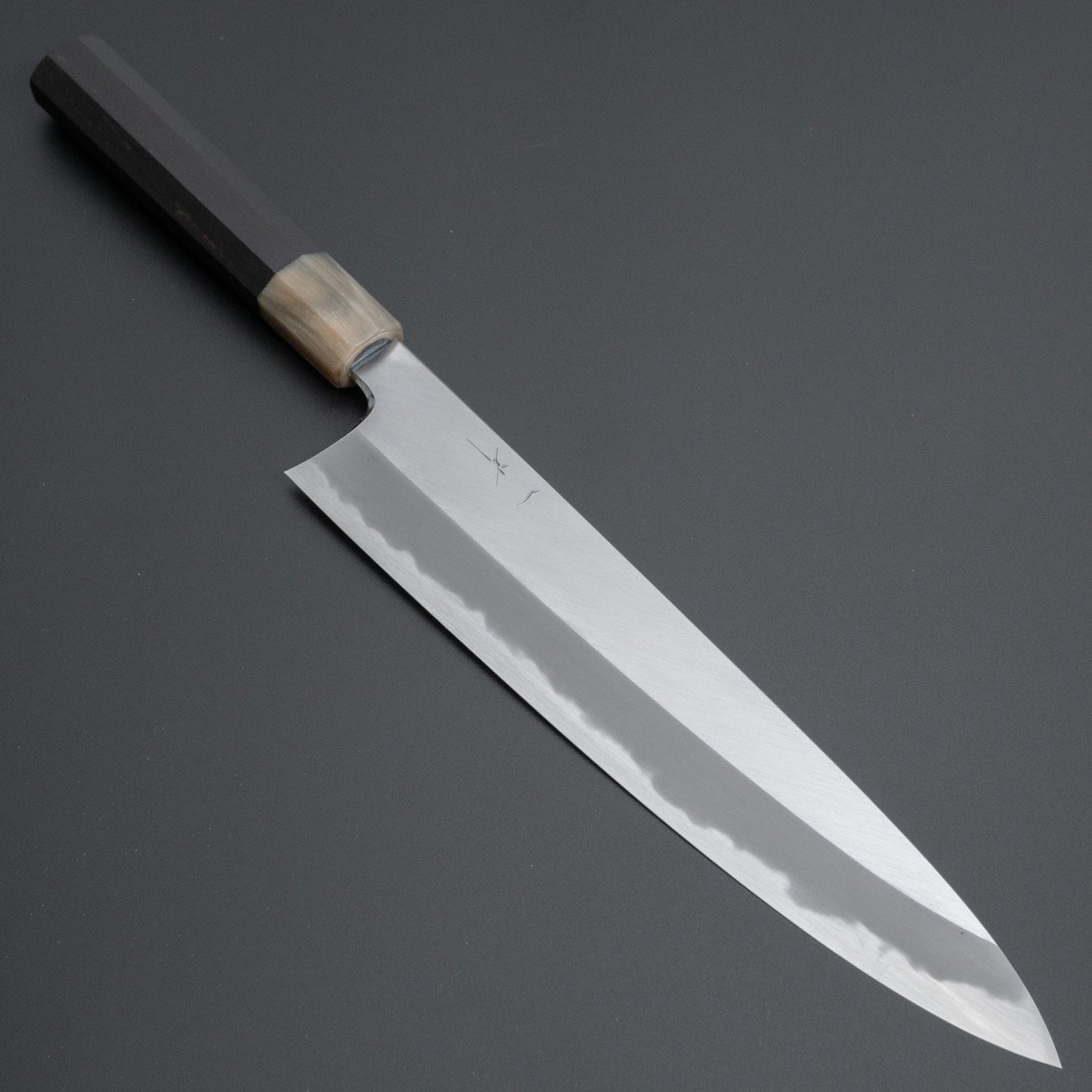 Hitohira Tanaka Kyuzo Blue #1 Migaki Gyuto 270mm Taihei Ebony Handle - HITOHIRA