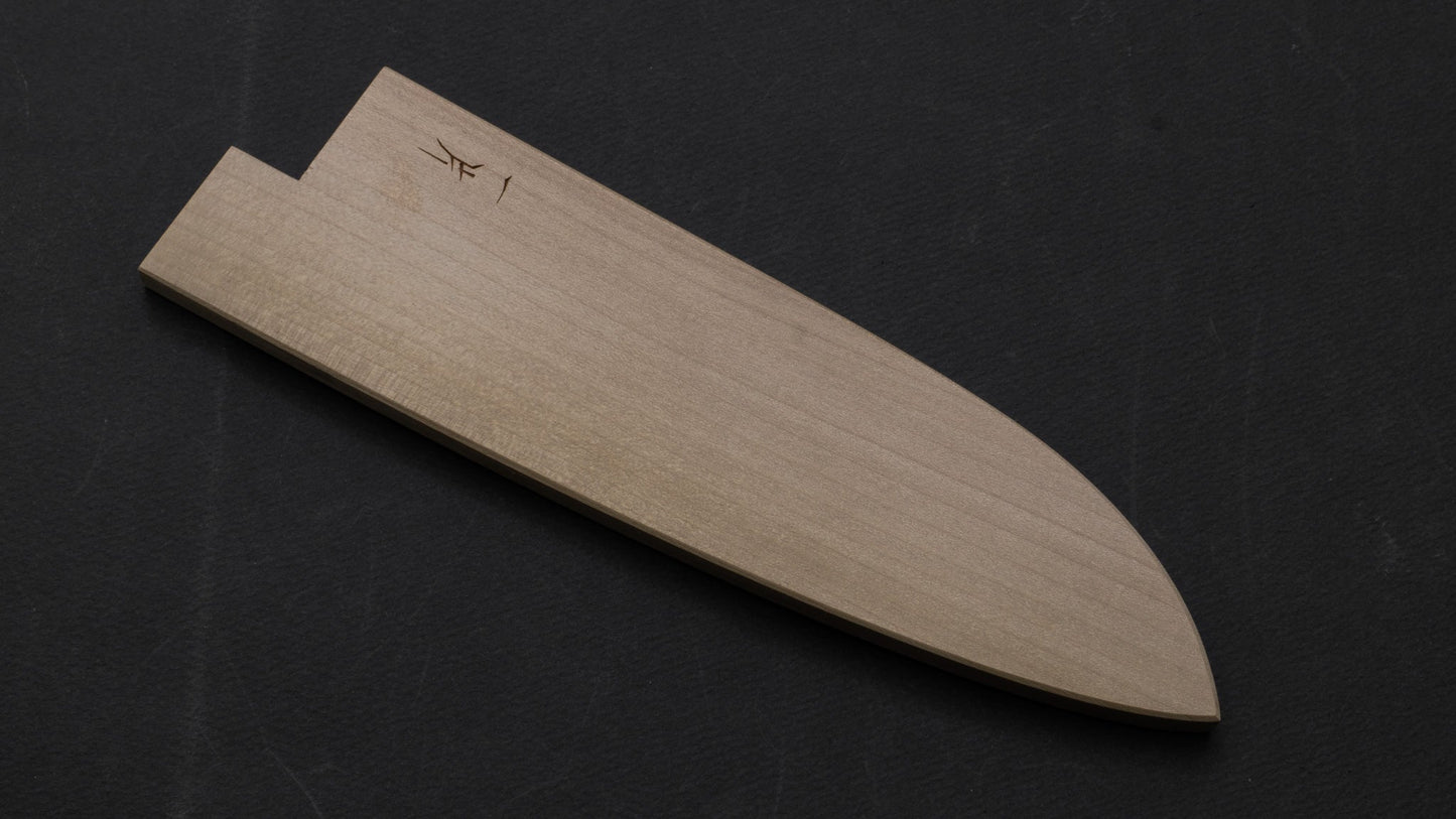 Hitohira WB Ho Wood Saya Santoku 180mm (3mm/ Classic) | HITOHIRA