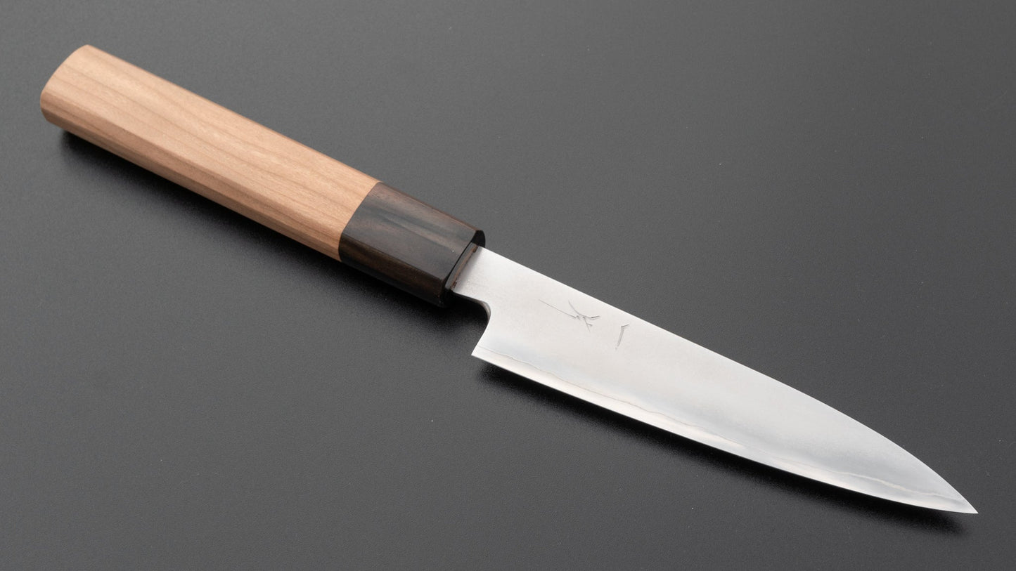 Hitohira Kikuchiyo Yohei Ginsan Kasumi Petty 135mm Cherry Wood Handle | HITOHIRA