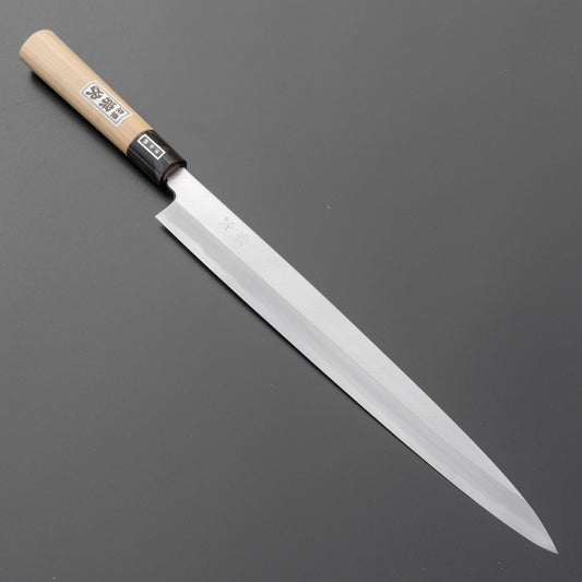 Morihei Munetsugu White #2 Yanagiba 330mm Ho Wood Handle | HITOHIRA