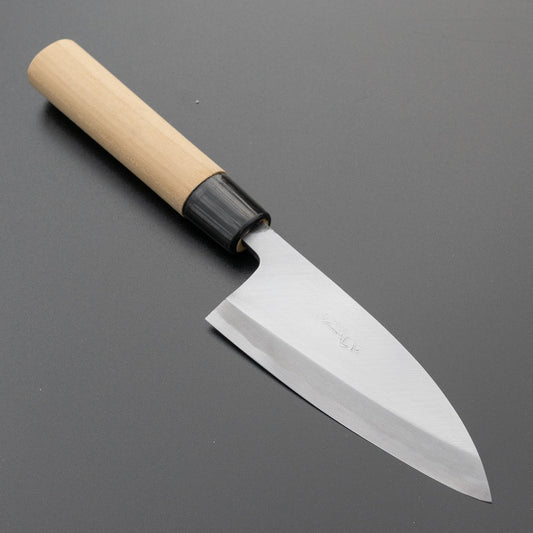 Kogetsu NOS SK Carbon Deba 105mm Poplar Handle | HITOHIRA