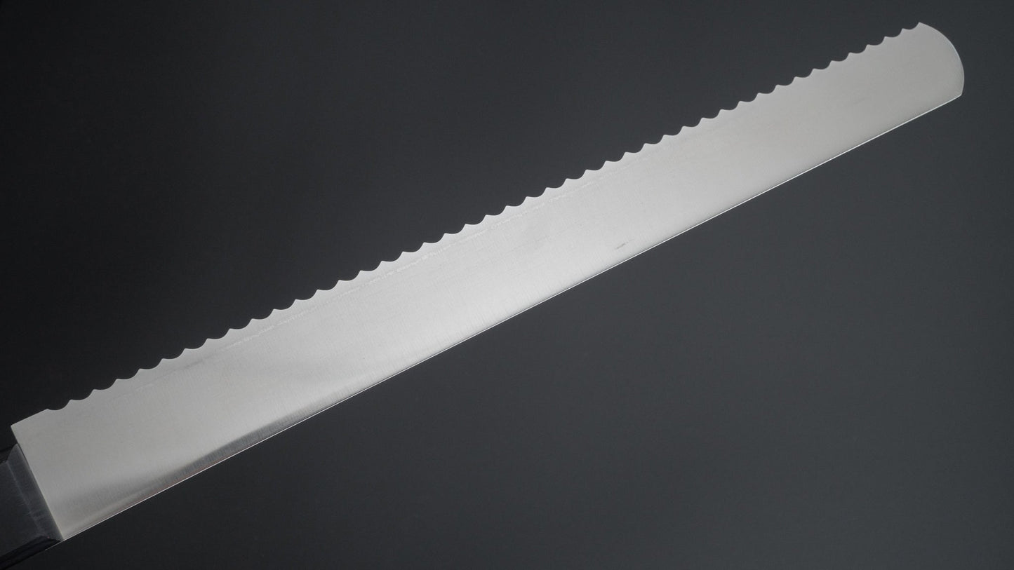 Hitohira Hiragana Bread Knife 330mm Pakka Handle (Wide) - HITOHIRA