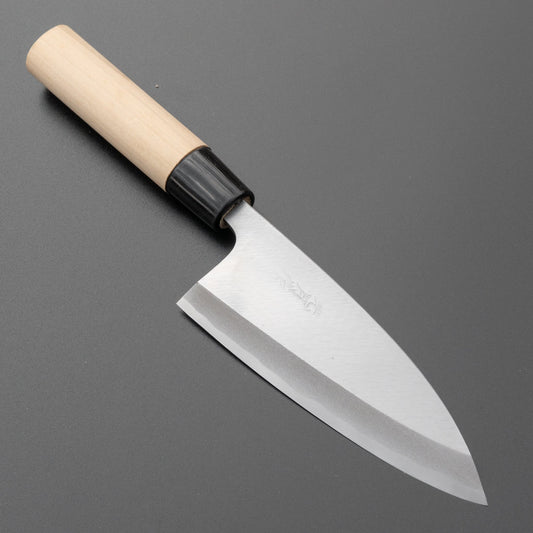 Kogetsu NOS SK Carbon Deba 135mm Poplar Handle | HITOHIRA