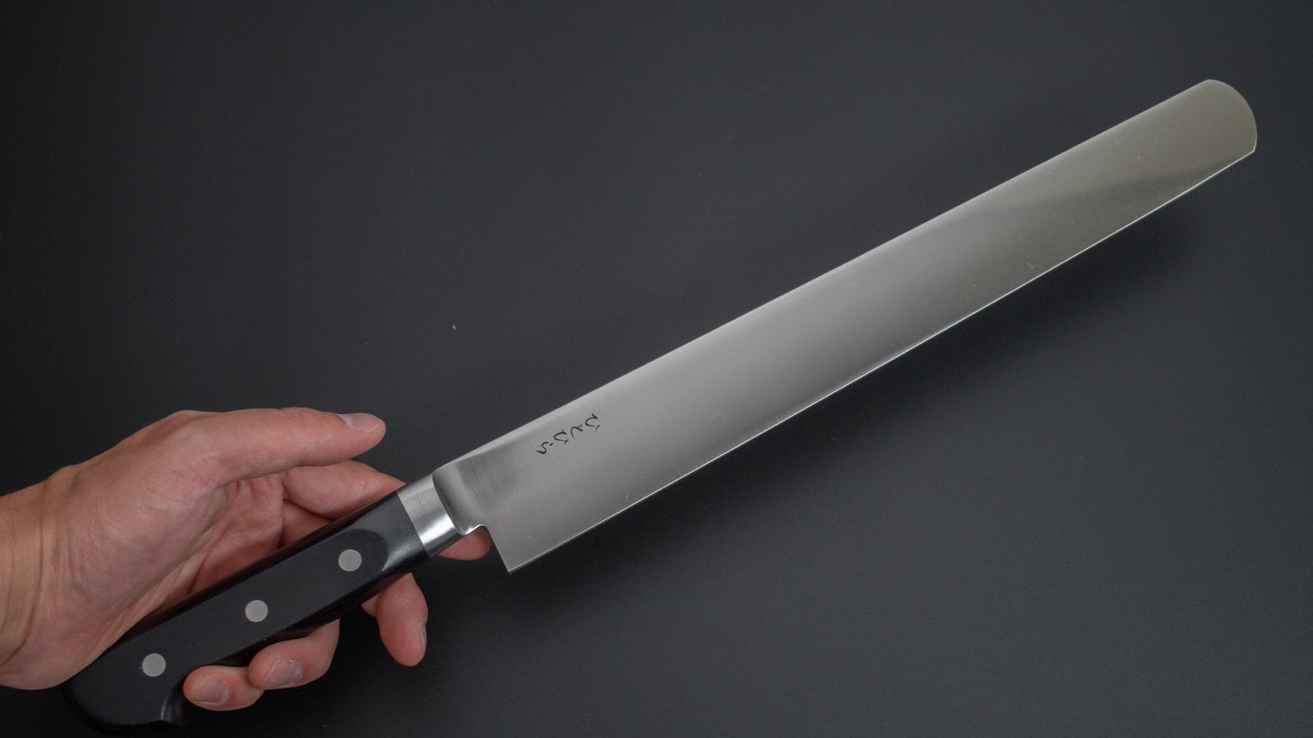 Hitohira Hiragana Cake Knife 300mm Pakka Handle - HITOHIRA