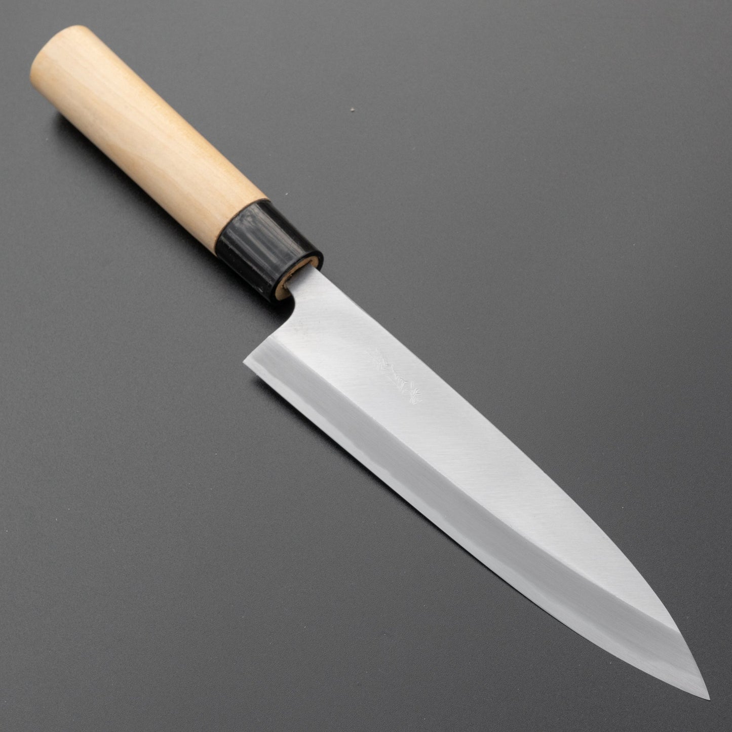 Kogetsu NOS SK Carbon Mioroshi Deba 180mm Poplar Handle | HITOHIRA