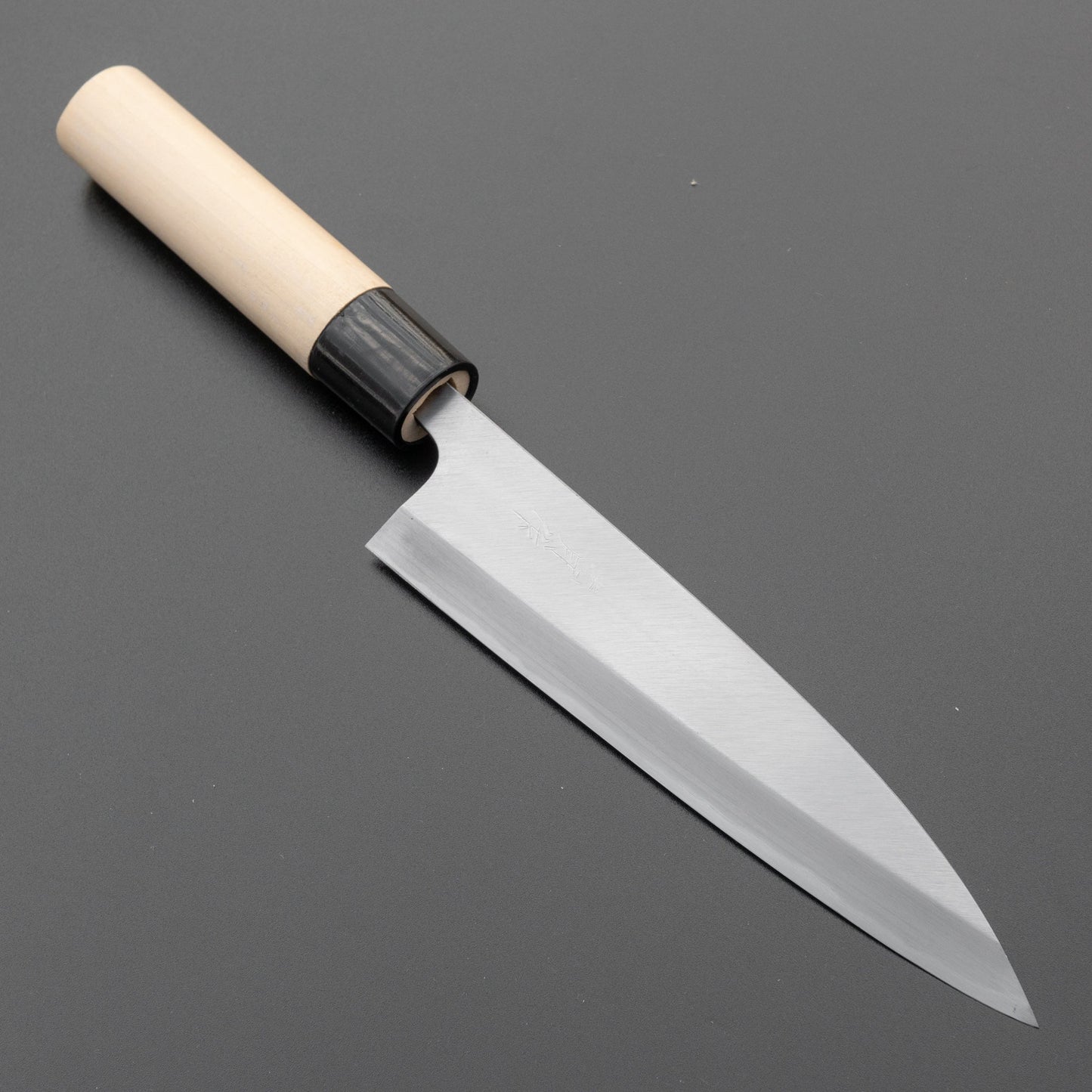 Kogetsu NOS SK Carbon Mioroshi Deba 165mm Poplar Handle | HITOHIRA