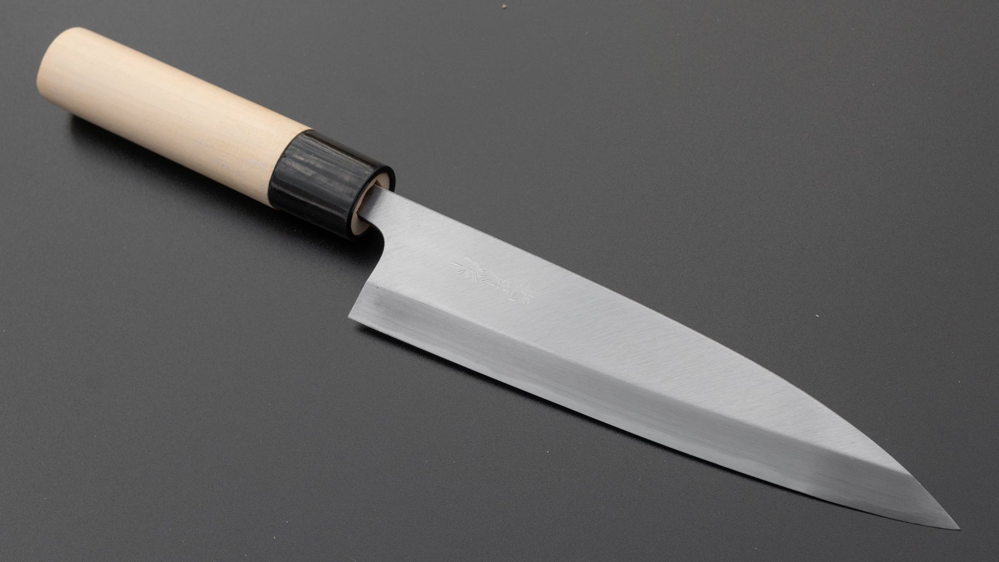 Kogetsu NOS SK Carbon Mioroshi Deba 165mm Poplar Handle | HITOHIRA