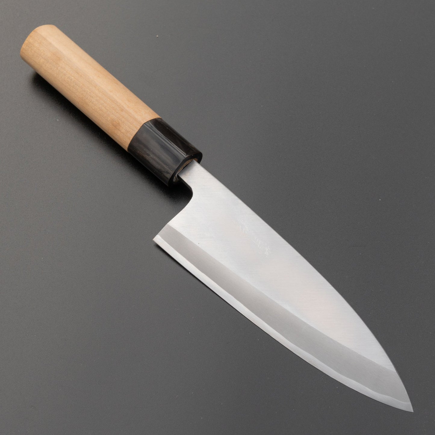 Kogetsu NOS White Steel Deba 150mm Ho Wood Handle (Fine) | HITOHIRA