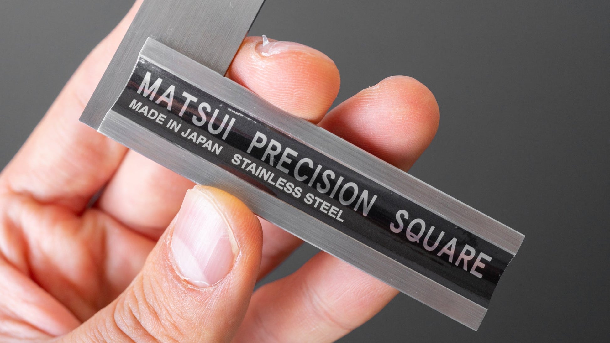 Matsui Quenched Precision Square 100mm - HITOHIRA