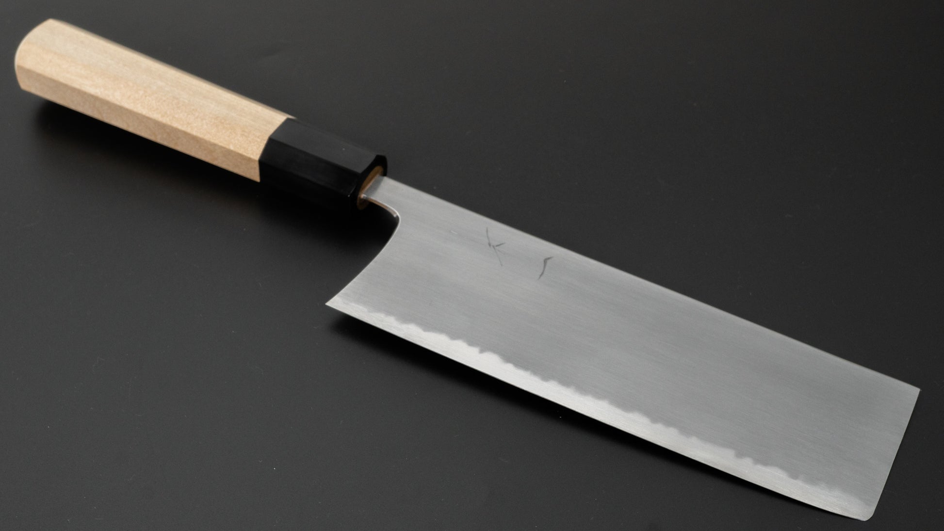 Hitohira Gorobei Rikichi White #2 Kasumi Nakiri Ho Wood Handle - HITOHIRA