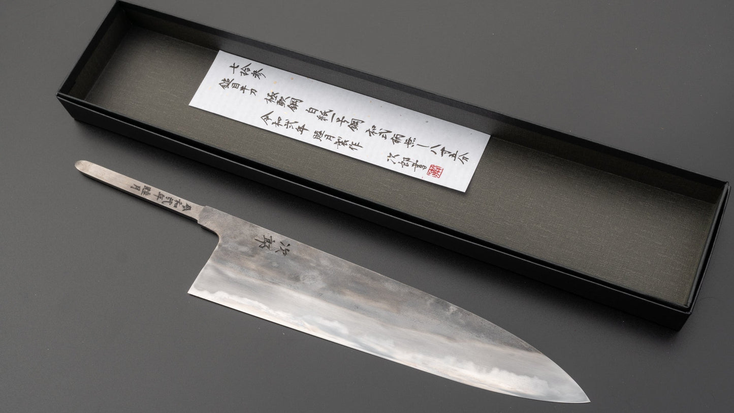 Jiro Tsuchime Yo Gyuto 255mm (#073/ No Handle) | HITOHIRA