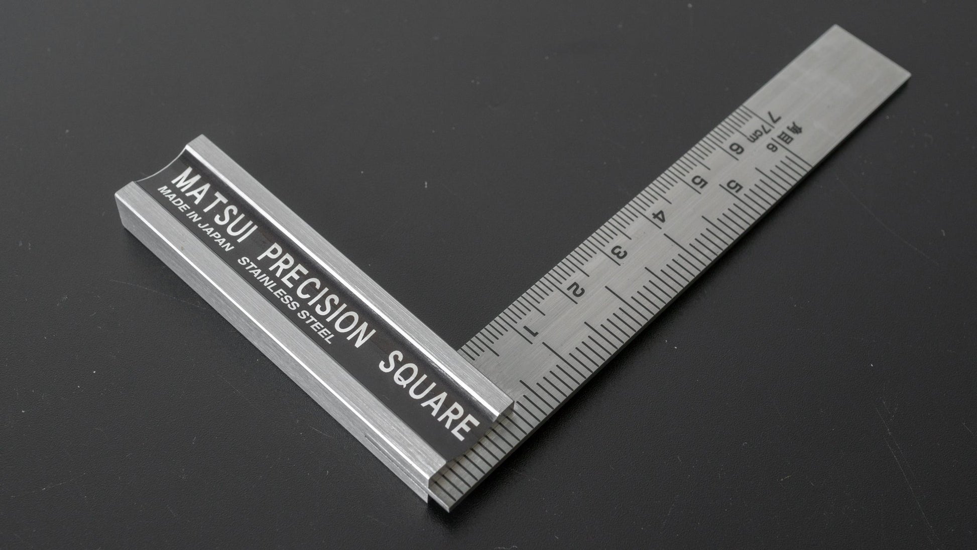 Matsui Precision Square 100mm (with Scale) - HITOHIRA