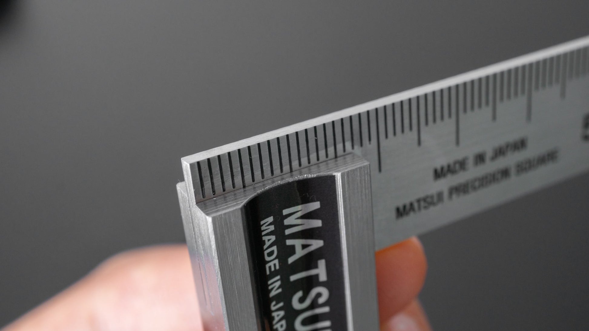 Matsui Precision Square 100mm (with Scale) - HITOHIRA