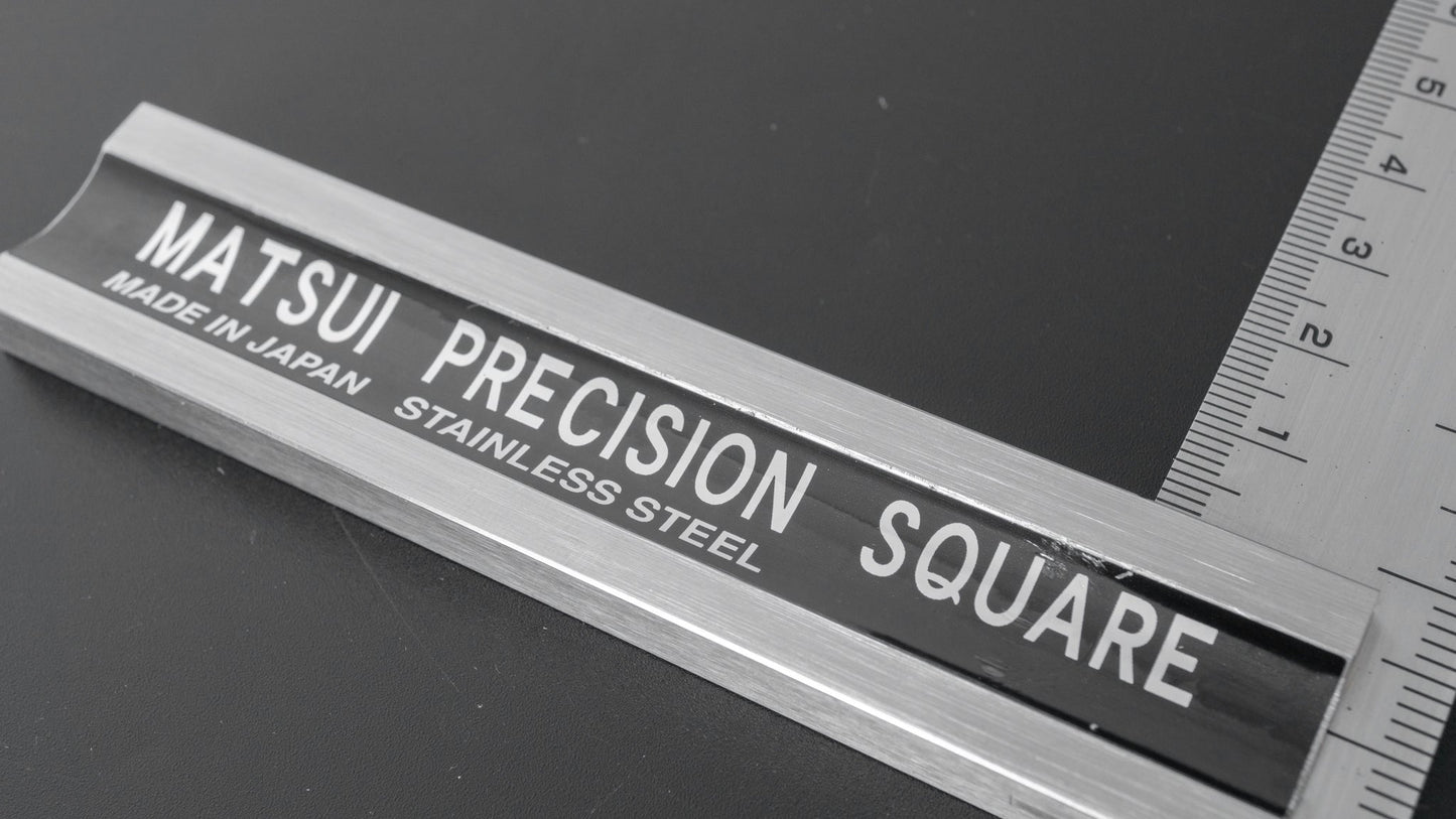 Matsui Precision Square 200mm (with Scale) - HITOHIRA