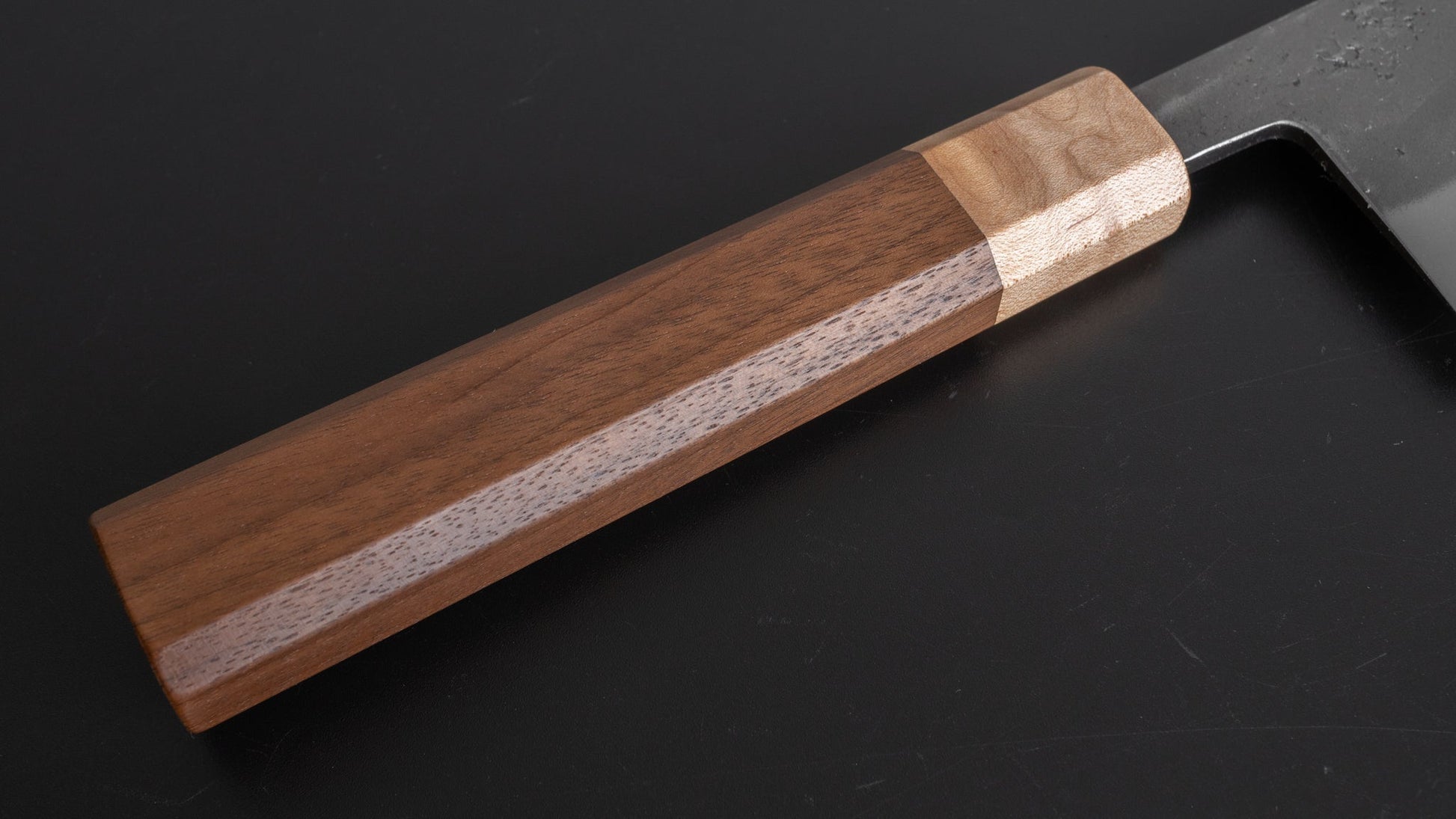 Hitohira TD SLD Nashiji Gyuto 240mm Walnut Handle - HITOHIRA