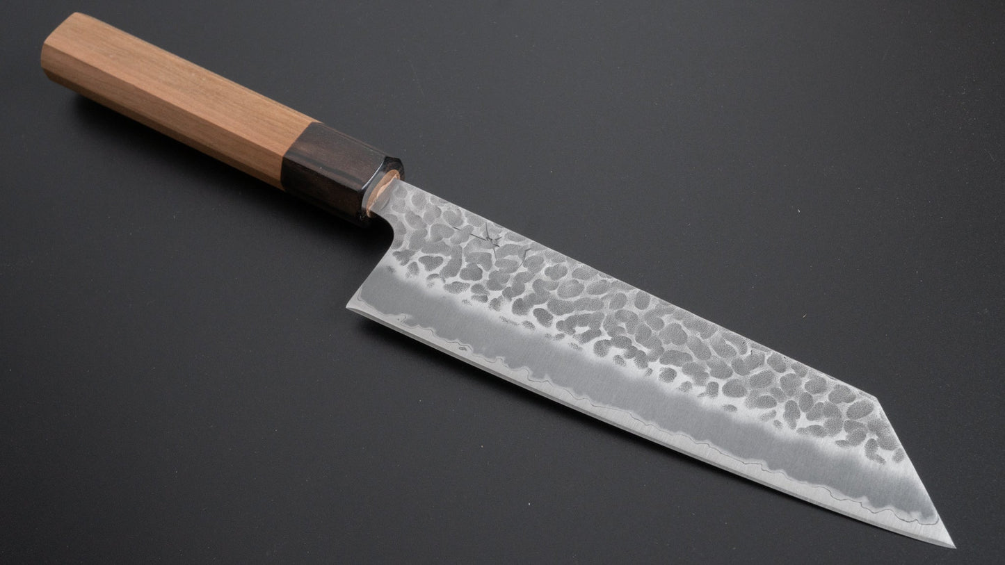 Hitohira Futana SB Migaki Tsuchime Bunka Cherry Wood Handle - HITOHIRA