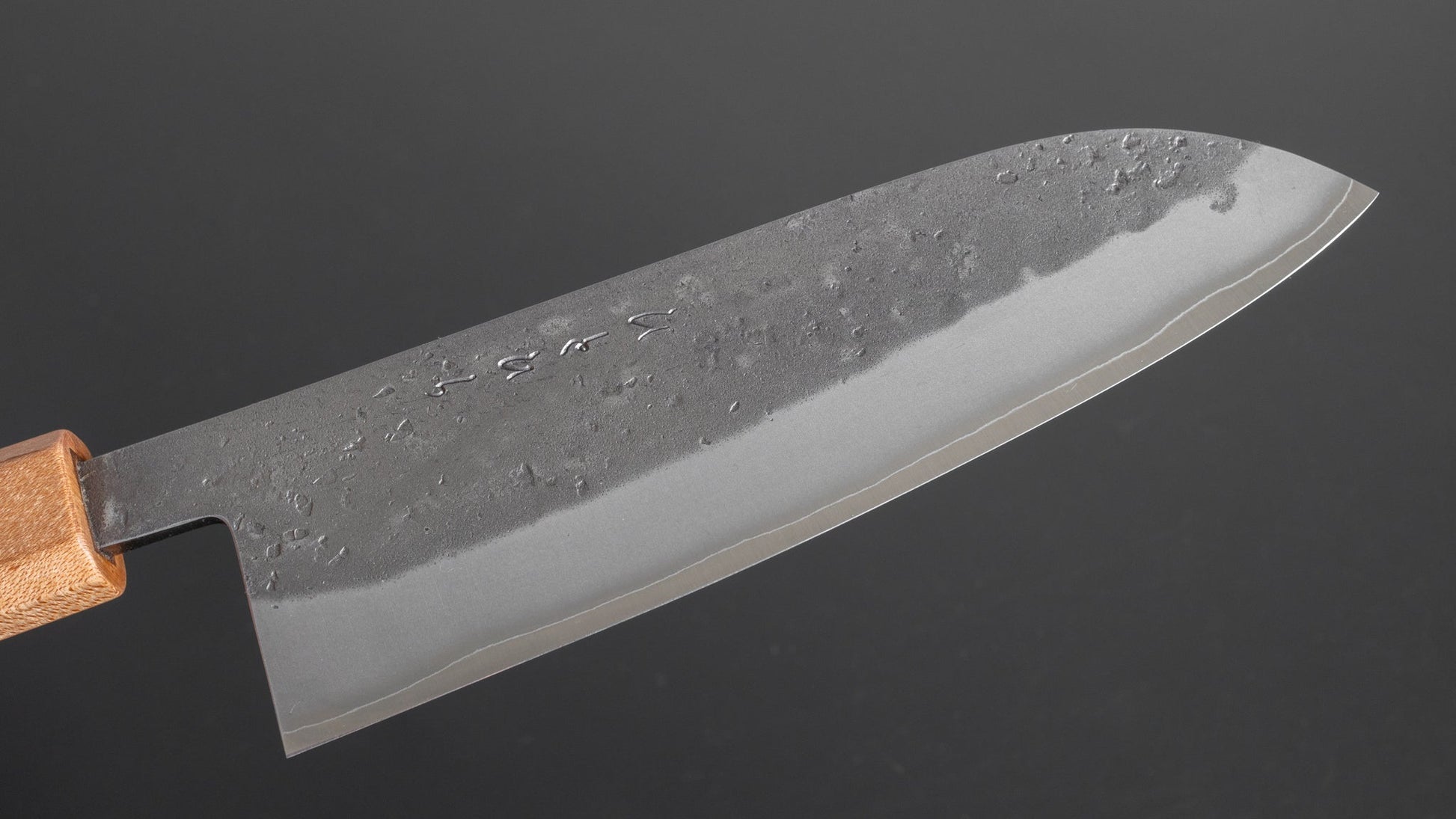 Hitohira TD SLD Nashiji Santoku 165mm Walnut Handle - HITOHIRA