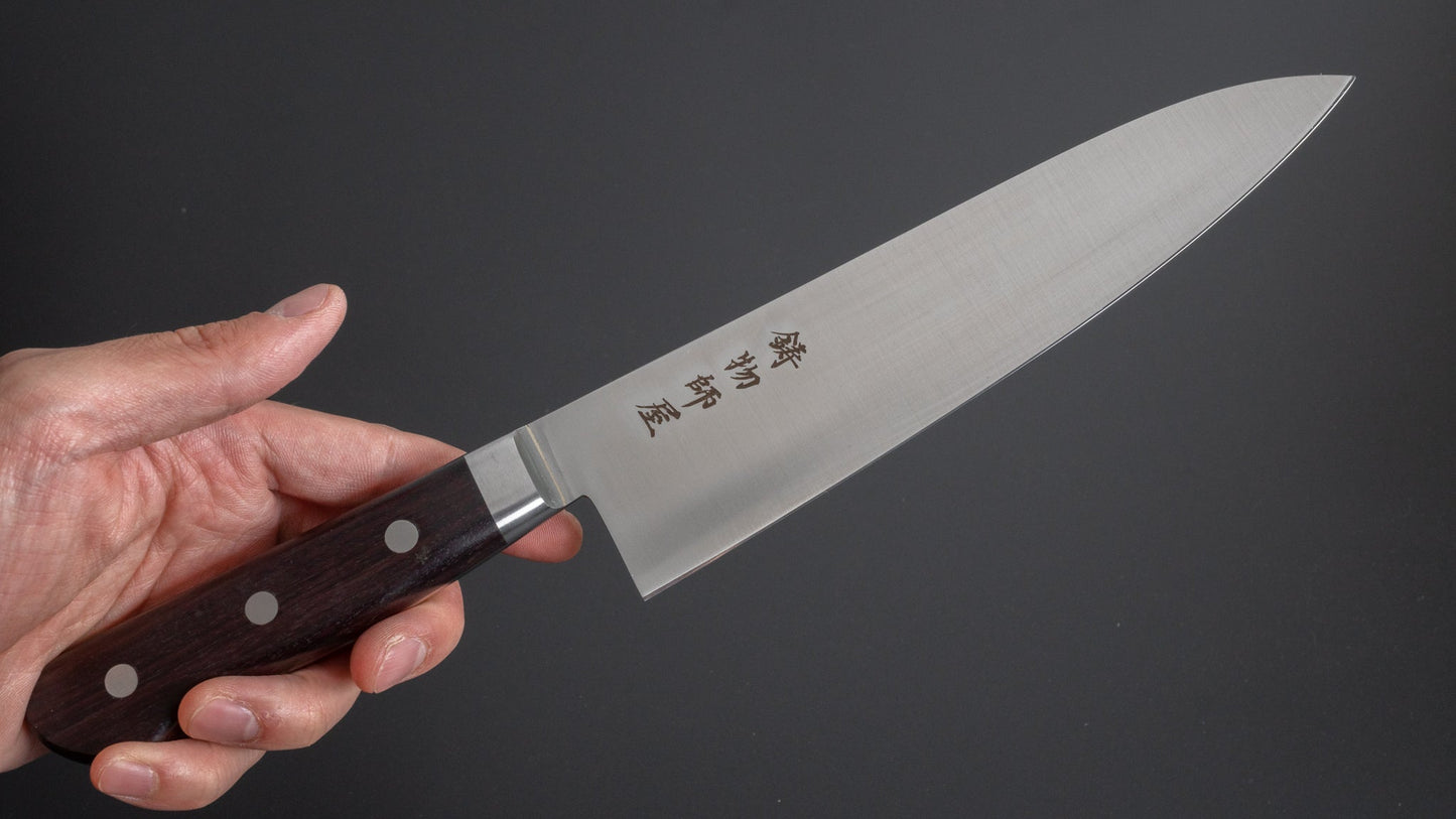 Hitohira Imojiya OKD VG-1 Gyuto 195mm Rosewood Handle - HITOHIRA