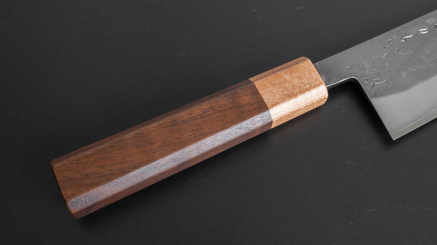 Hitohira TD SLD Nashiji Santoku 165mm Walnut Handle - HITOHIRA