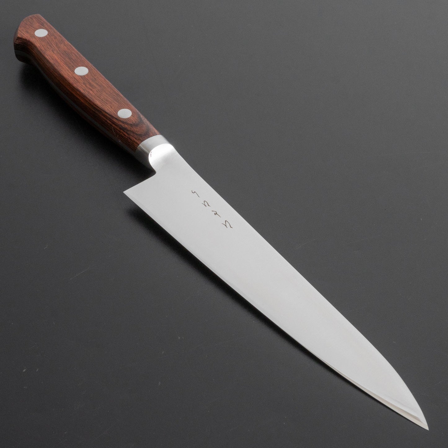 Hitohira KH Stainless Petty 150mm Imitation Mahogany Handle - HITOHIRA