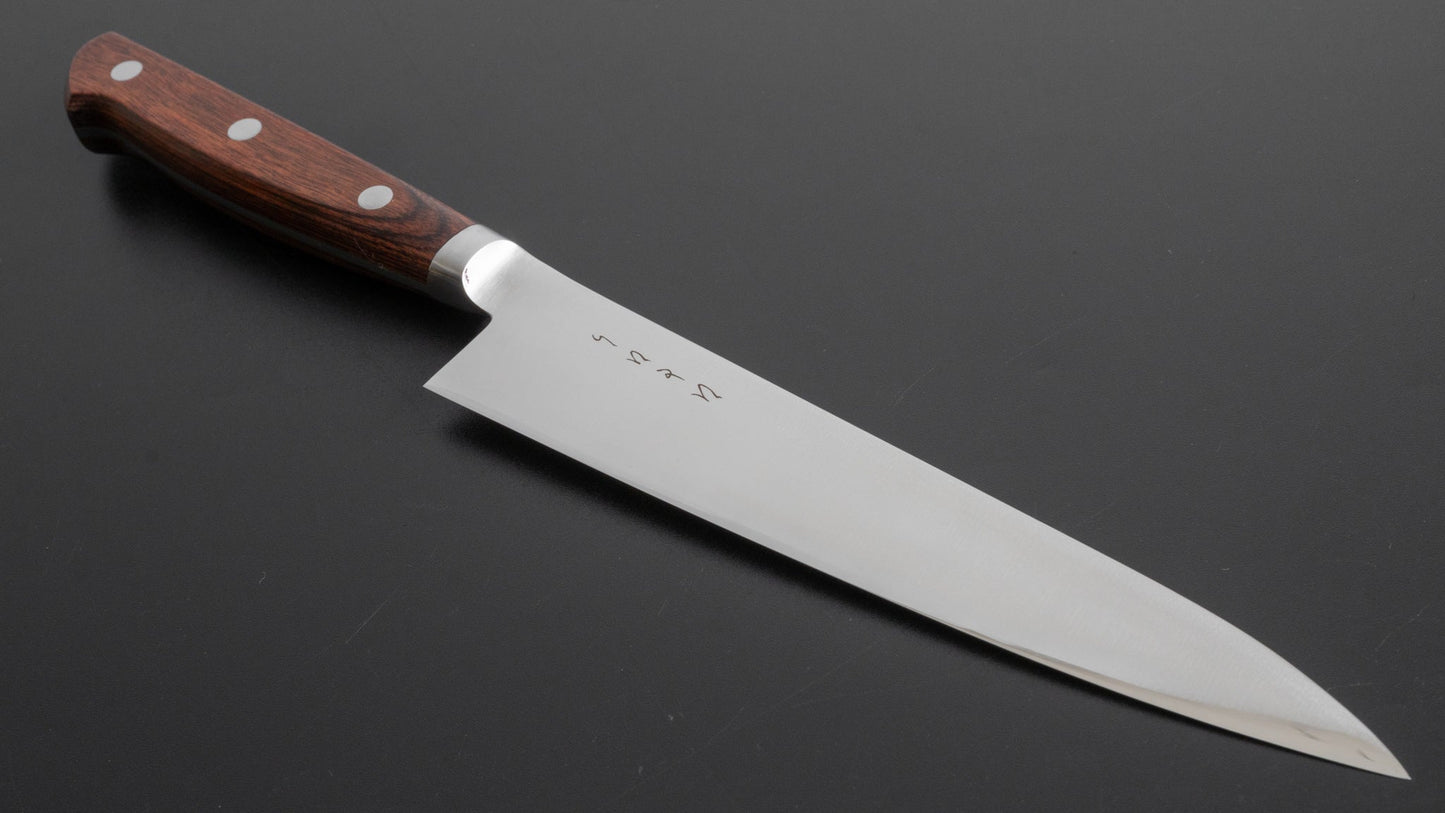 Hitohira KH Stainless Petty 150mm Imitation Mahogany Handle - HITOHIRA