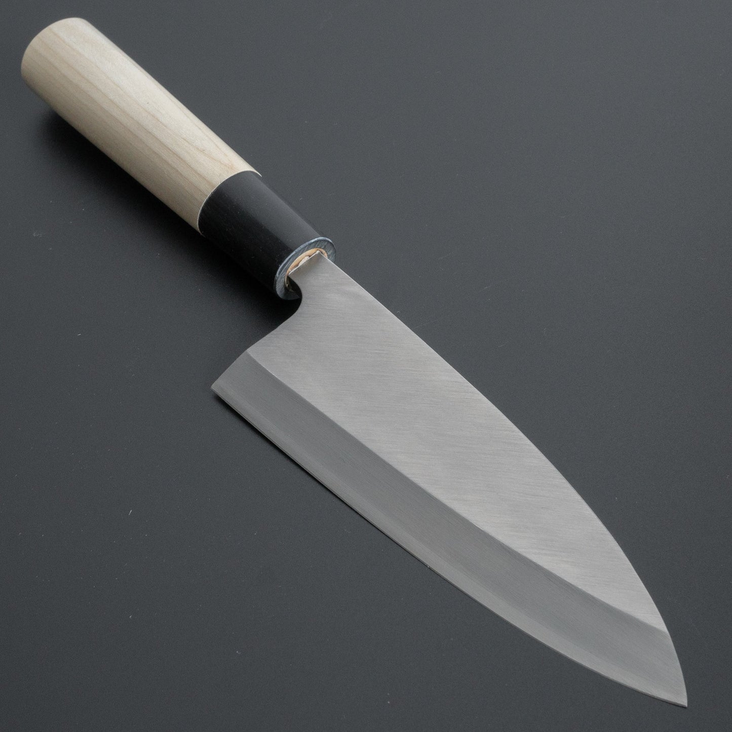 Mumei Stainless Deba 150mm Ho Wood Handle - HITOHIRA