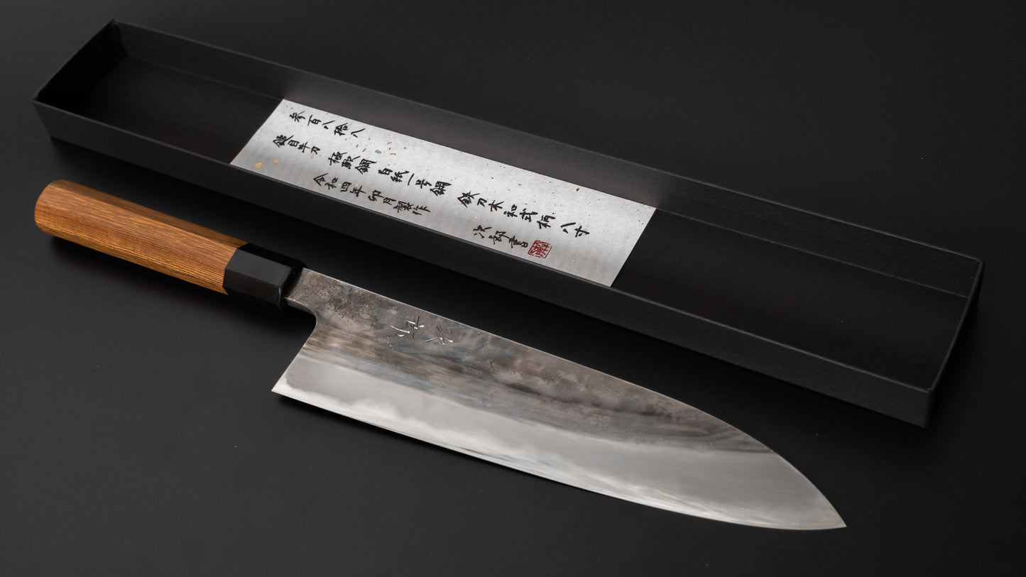 Jiro Tsuchime Wa Gyuto 240mm Taihei Tagayasan Handle (#388) - HITOHIRA