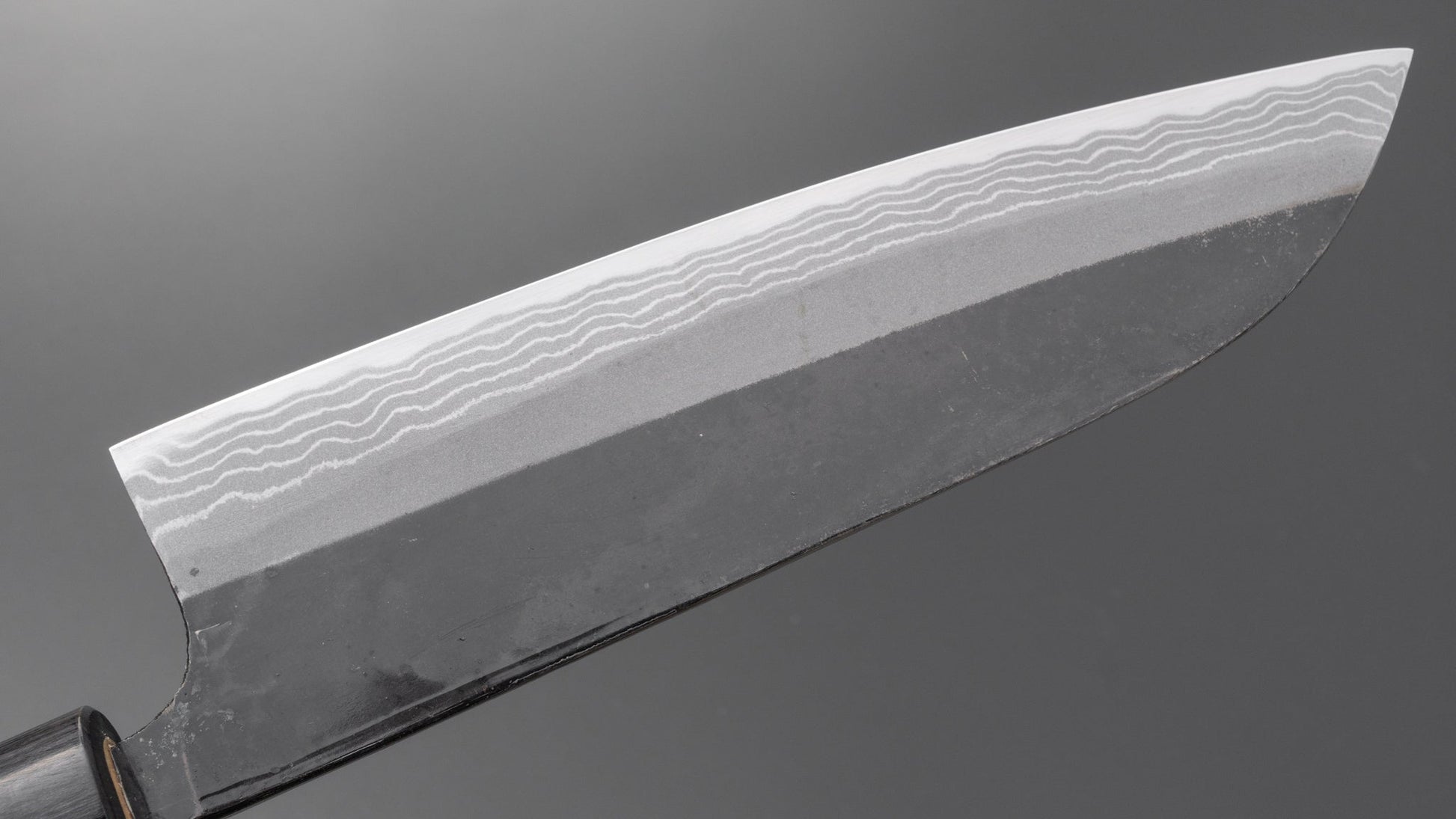 Hitohira HS White #2 Damascus Santoku 170mm Maple Handle | HITOHIRA