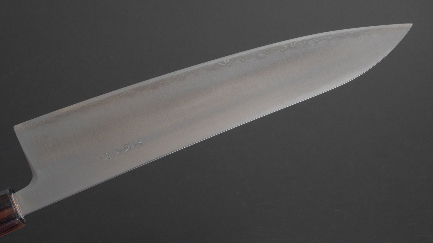 Hitohira Futana SB Migaki Gyuto 240mm Cherry Wood Handle - HITOHIRA